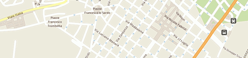 Mappa della impresa studio legale barbera associazione professionale a MESSINA