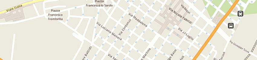 Mappa della impresa arena angela a MESSINA