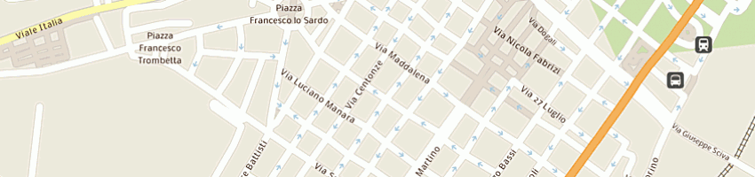 Mappa della impresa co tri srl a MESSINA