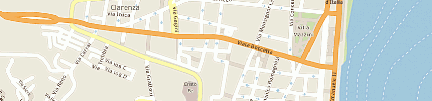 Mappa della impresa cirs a MESSINA