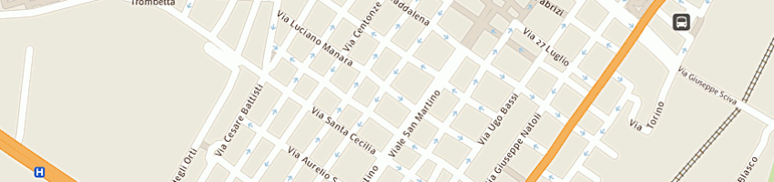 Mappa della impresa messina antonio a MESSINA