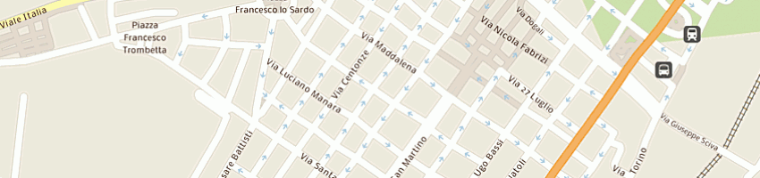 Mappa della impresa de francesco francesco a MESSINA