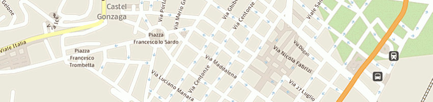 Mappa della impresa muscolino a MESSINA