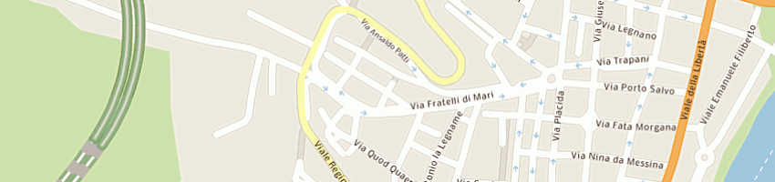 Mappa della impresa asterite enrico a MESSINA