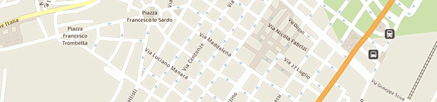 Mappa della impresa sofi santi a MESSINA