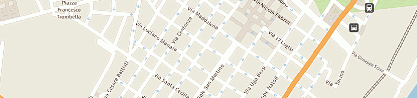 Mappa della impresa manganaro maria a MESSINA