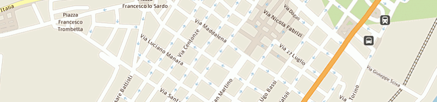 Mappa della impresa latella silvana a MESSINA