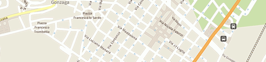 Mappa della impresa altra dimensione di casella antonino a MESSINA