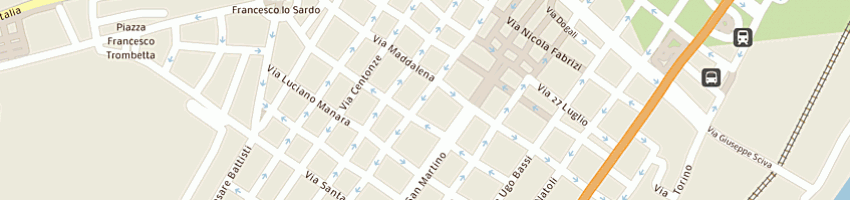 Mappa della impresa mille immobiliare srl a MESSINA