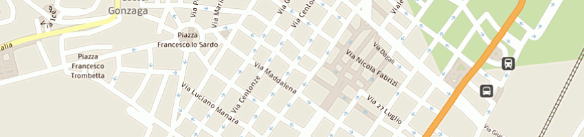 Mappa della impresa zaccone maurizio a MESSINA