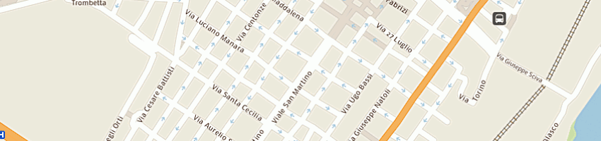 Mappa della impresa favoroso giuseppe a MESSINA