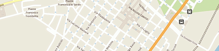 Mappa della impresa bruno fratelli srl a MESSINA