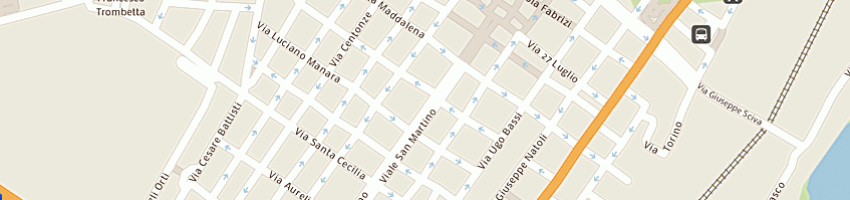 Mappa della impresa nara camice a MESSINA
