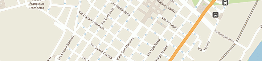 Mappa della impresa curro' a MESSINA