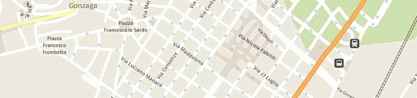 Mappa della impresa barrila' giuseppe a MESSINA
