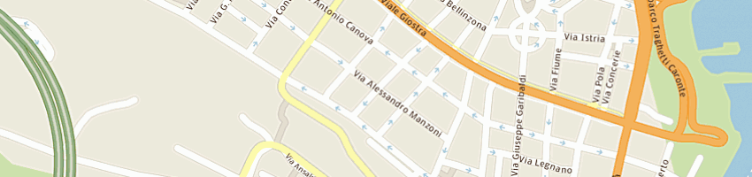Mappa della impresa copacabana srl a MESSINA