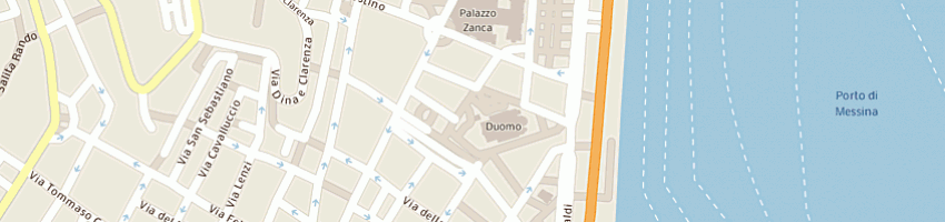 Mappa della impresa trombetta costantino a MESSINA