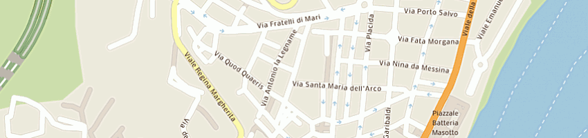 Mappa della impresa biondo giuseppe a MESSINA