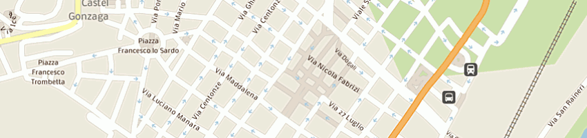 Mappa della impresa galletta marina a MESSINA