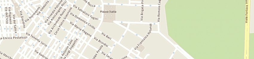 Mappa della impresa espro service di di corcia luigi e c sas a FOGGIA