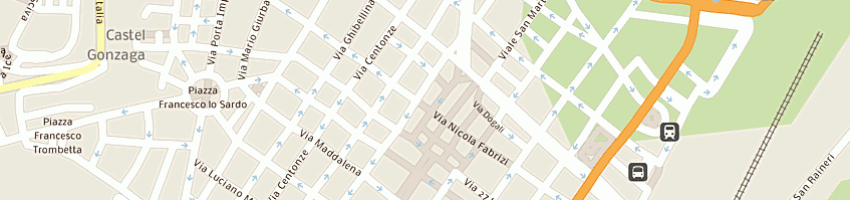 Mappa della impresa puglisi pelletteria a MESSINA