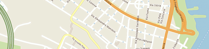 Mappa della impresa petralito pietro a MESSINA