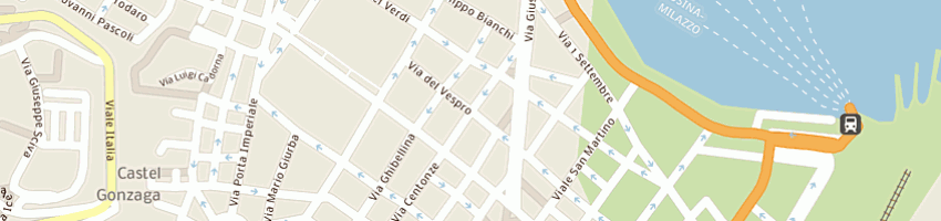 Mappa della impresa commerciale adue sas di galletta andrea a MESSINA