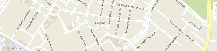 Mappa della impresa zingaro claudio a FOGGIA