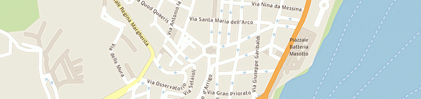 Mappa della impresa mazza antonino a MESSINA