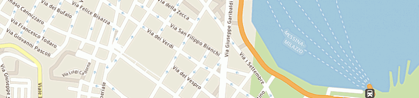 Mappa della impresa autoprojects di riggio domenico e csnc a MESSINA
