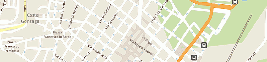 Mappa della impresa furla a MESSINA