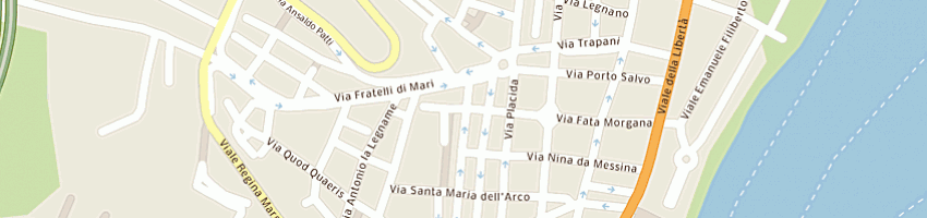 Mappa della impresa parco grafico a MESSINA