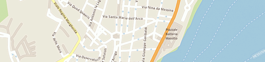 Mappa della impresa astone felice a MESSINA
