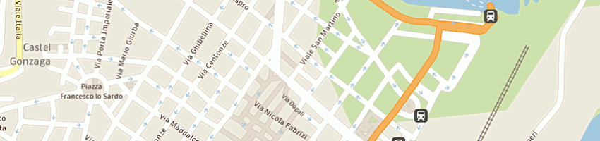 Mappa della impresa genial center srl a MESSINA