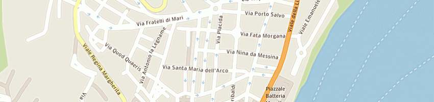 Mappa della impresa sacca' francesco a MESSINA