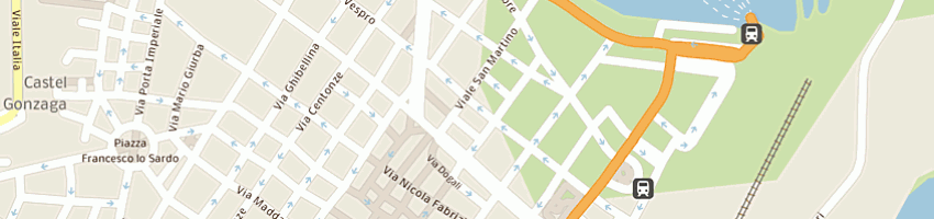 Mappa della impresa flli granei a MESSINA