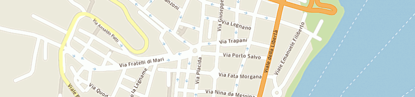 Mappa della impresa falcone salvatore a MESSINA