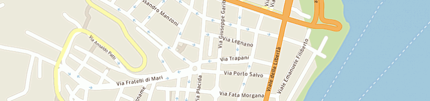 Mappa della impresa centro orafo srl a MESSINA