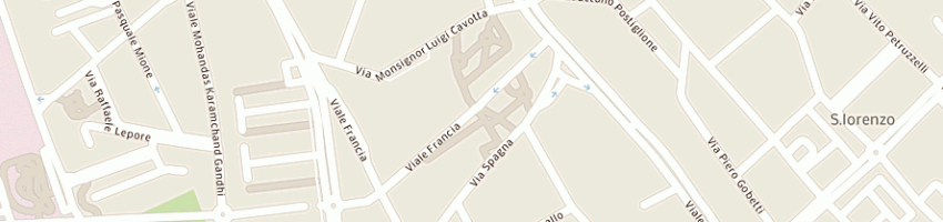 Mappa della impresa fabozzi carlo a FOGGIA