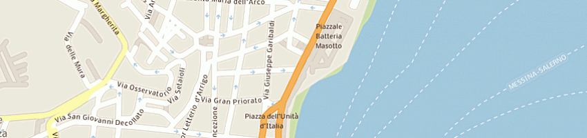 Mappa della impresa vtrimboli a MESSINA