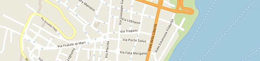 Mappa della impresa s s g sud service group srl a MESSINA