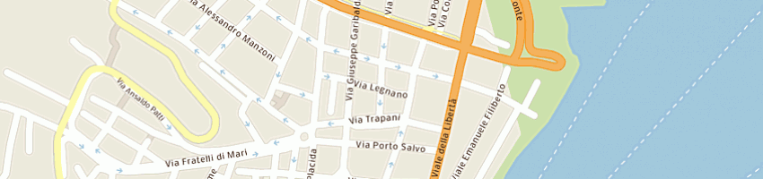 Mappa della impresa arcstudio dell'arch eugenio coppo e c sas a MESSINA