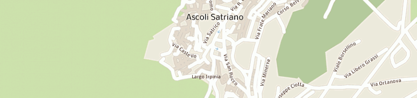 Mappa della impresa farmacia cordisco di cordisco paolo e c snc a ASCOLI SATRIANO