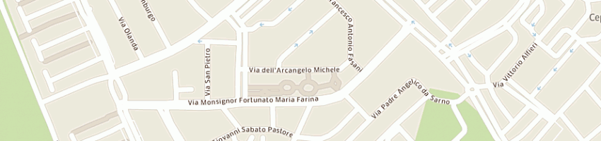 Mappa della impresa shop casa srl a FOGGIA