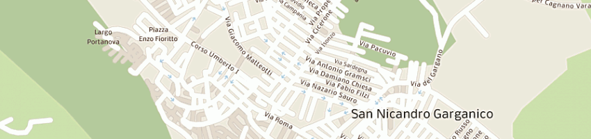 Mappa della impresa BAR ADRIATICO DEI FLLI LUIGI E GIOVANNI A CARUSO E C SAS