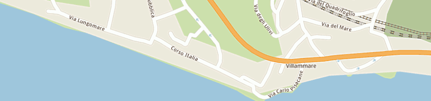 Mappa della impresa azienda sanitaria locale sa-3 a VIBONATI