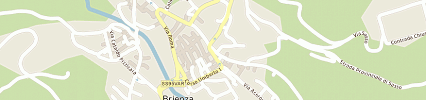 Mappa della impresa di vito cataldo a BRIENZA