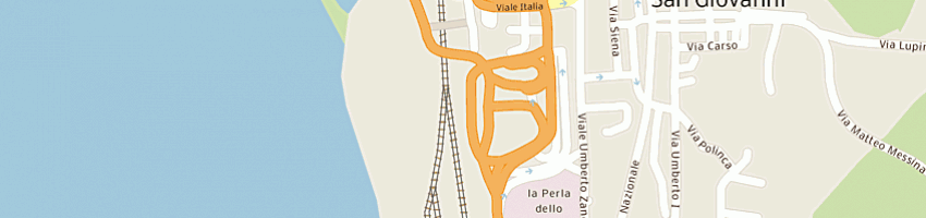 Mappa della impresa societa' navigazione euroline srl a REGGIO CALABRIA