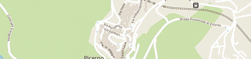 Mappa della impresa bar capece a PICERNO