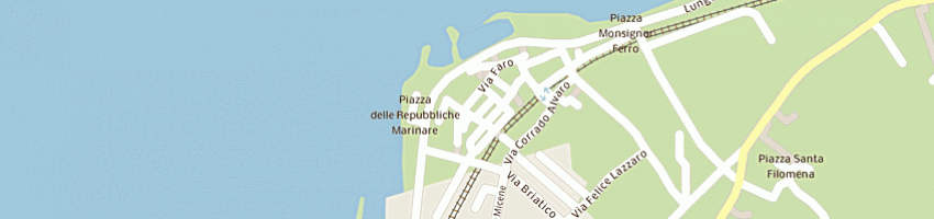 Mappa della impresa donato giuseppe  a VILLA SAN GIOVANNI